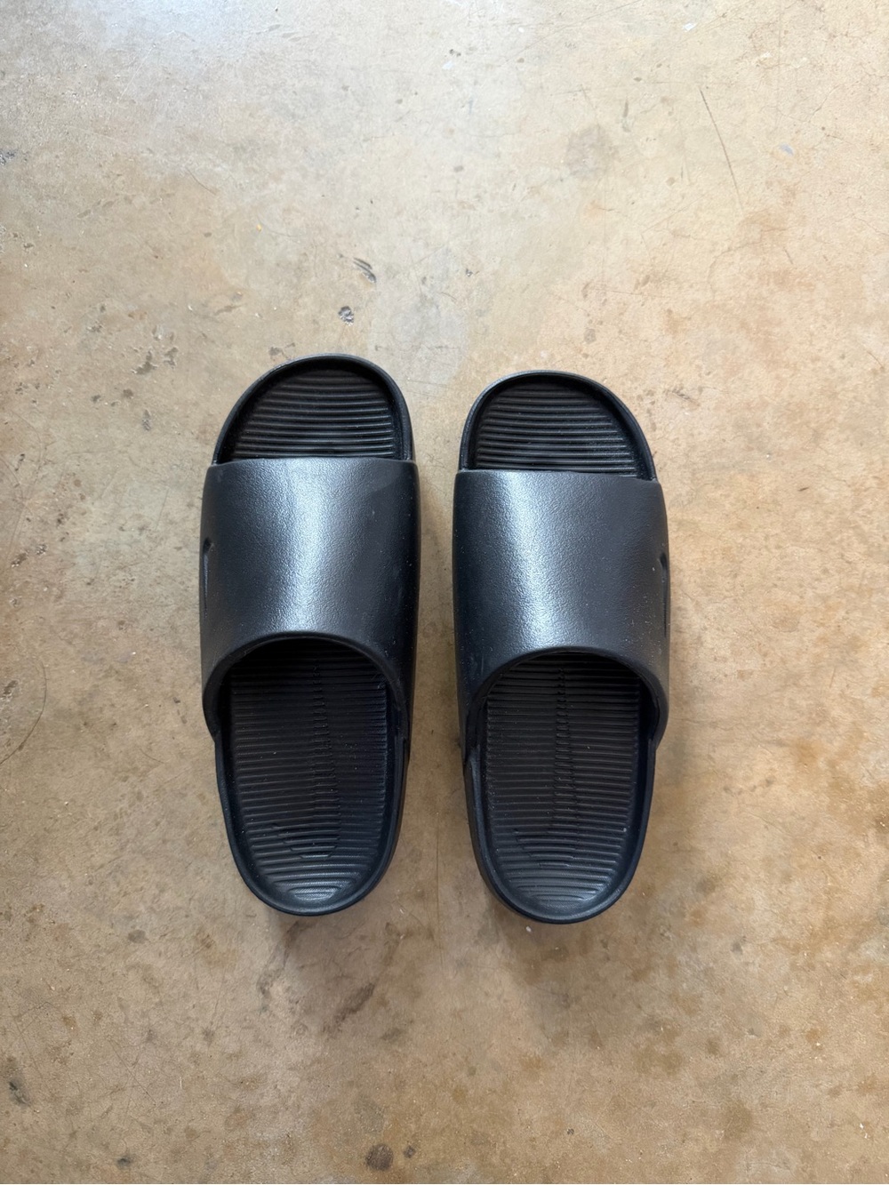 Nike Women's CALM Black Slide Sandals